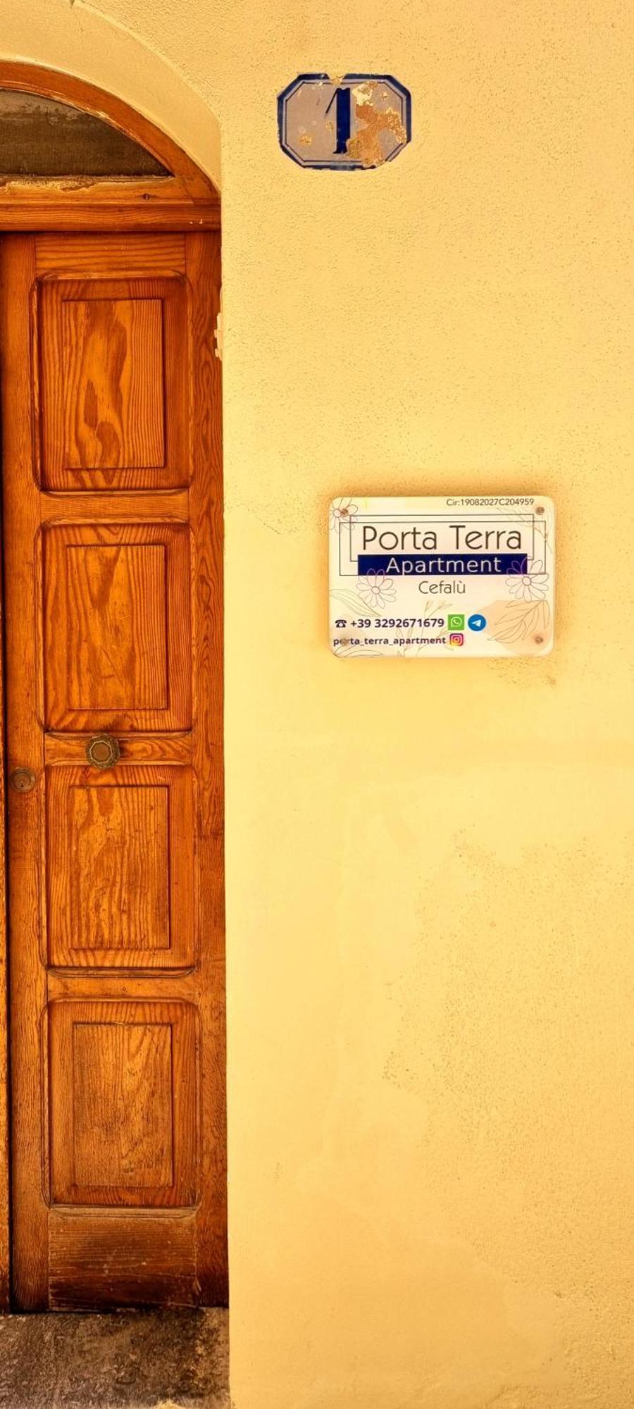 Porta Terra Apartment Чефалу Екстериор снимка